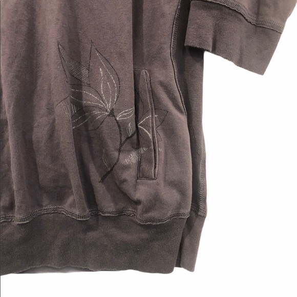 Tyme Maternity & Nursing Sweatshirt Blue Medium - Picture 3 of 6